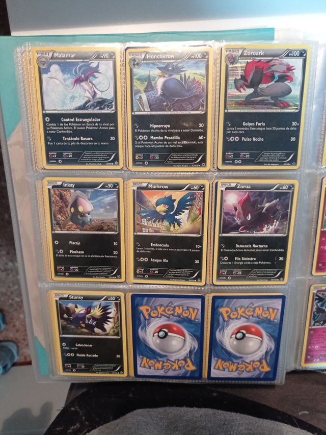 Cartas Pokemon Tipo Acero y Siniestro 
