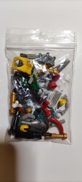 Lego sfusi, 5 sacchettini come in foto.