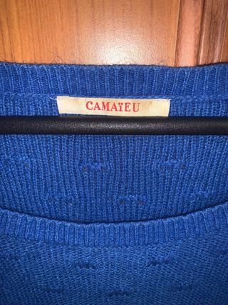Maglione lungo come nuovo da donna marca”CAMAÏEU”