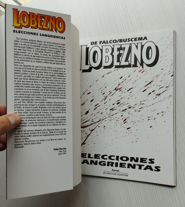 Novelas Gráficas Forum. Lote 1