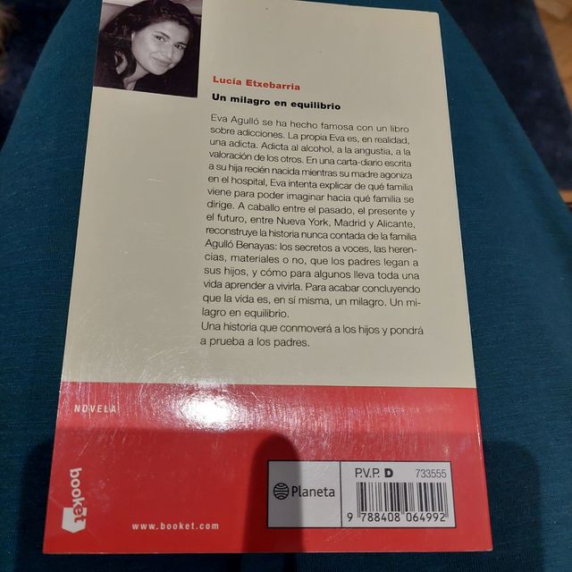 Libro: Un milagro en equilibrio.