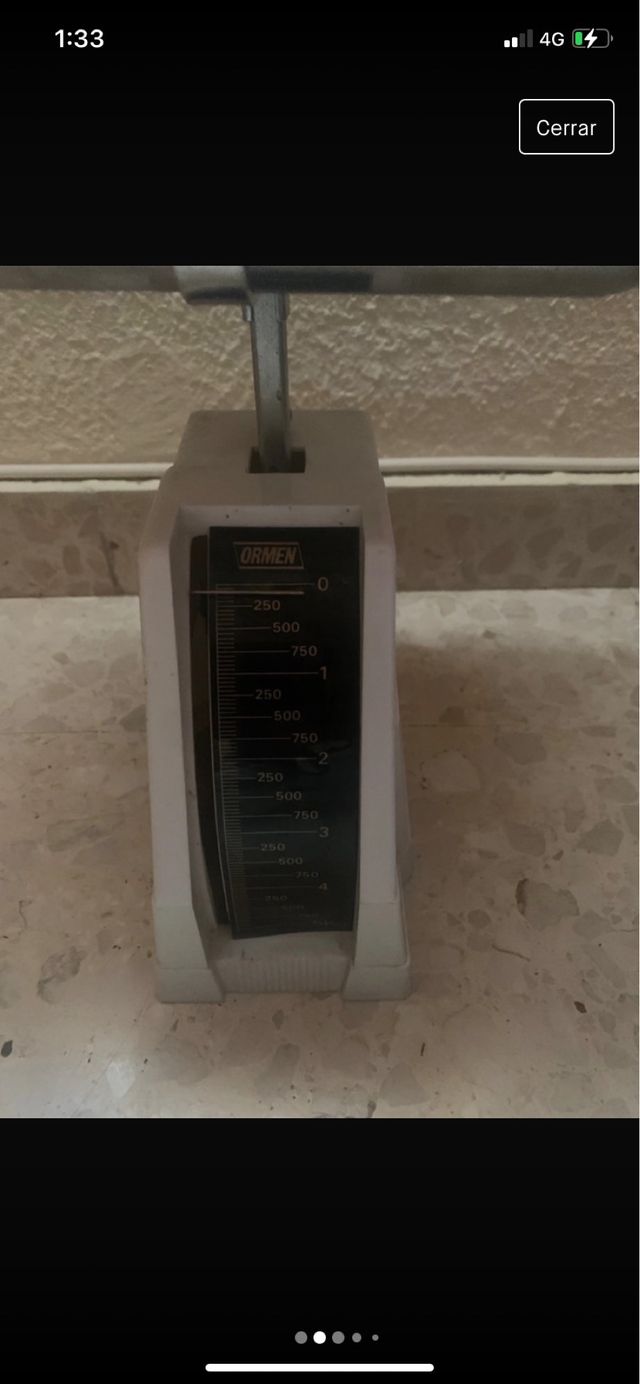 Balanza antigua Ormen