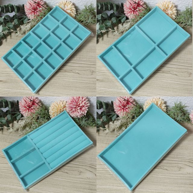 Organiza tu espasio Joyero o expositor terciopelo