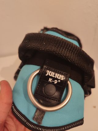 Arnés Julius K9 talla M celeste