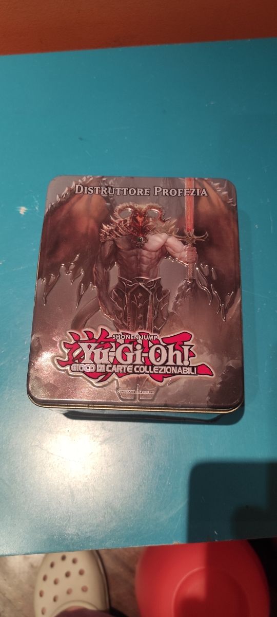 Scatola in latta per carte Yu-Gi-Oh