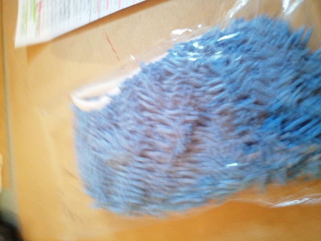 Copri scopa. Nuovo. Blue. 