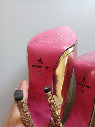 Zapatos de tacon 39