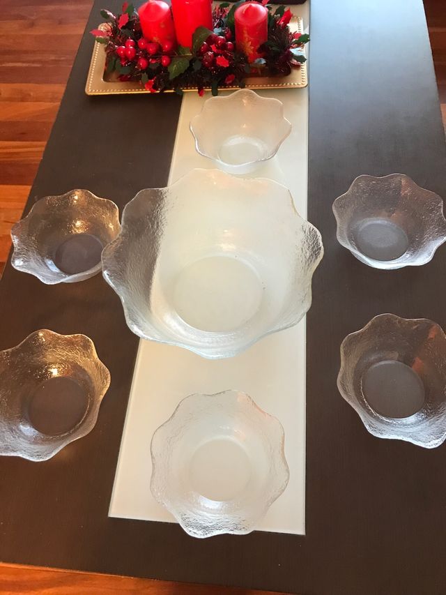 ensaladera para frutas o compota