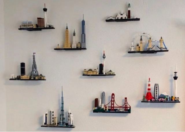 Soporte pared lego Architecture