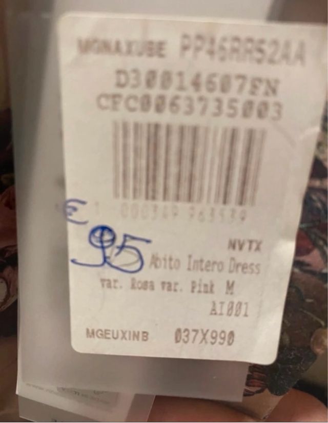 Abito floreale Rinascimento Nuovo