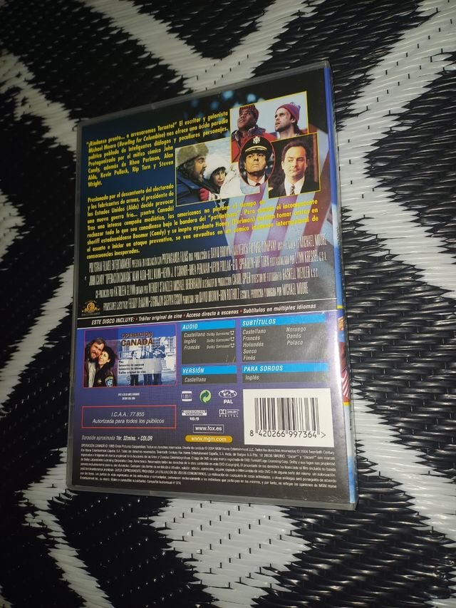 Operación canada dvd descatalogado