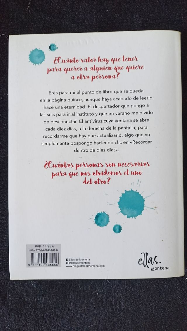 Libro: fuera llueve, dentro también...