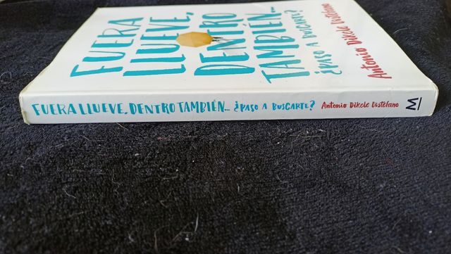 Libro: fuera llueve, dentro también...