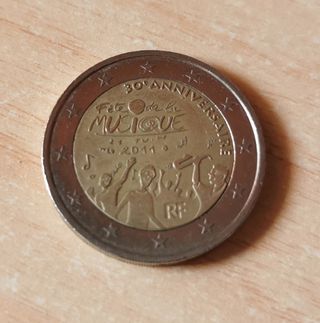 Moneda 2€ Fete de la Musique
