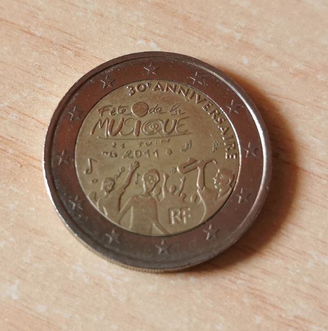 Moneda 2€ Fete de la Musique
