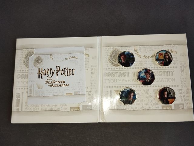 Monedas coleccionista Harry Potter