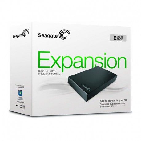 Disco duro externo 2 TB 3.0 - Seagate Expansion
