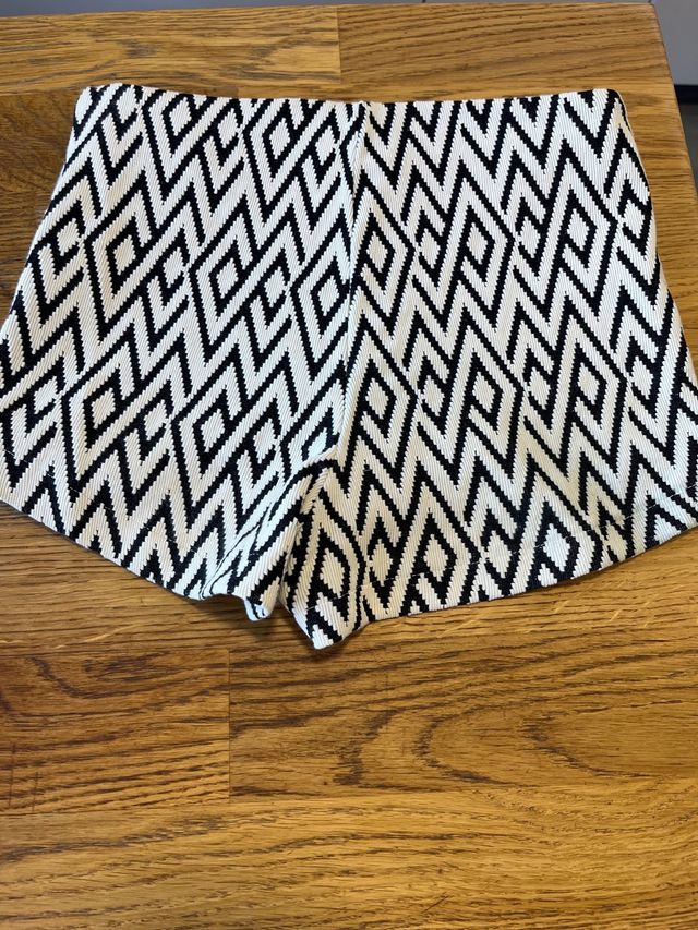 Pantalón corto de vestir mujer, cintura alta