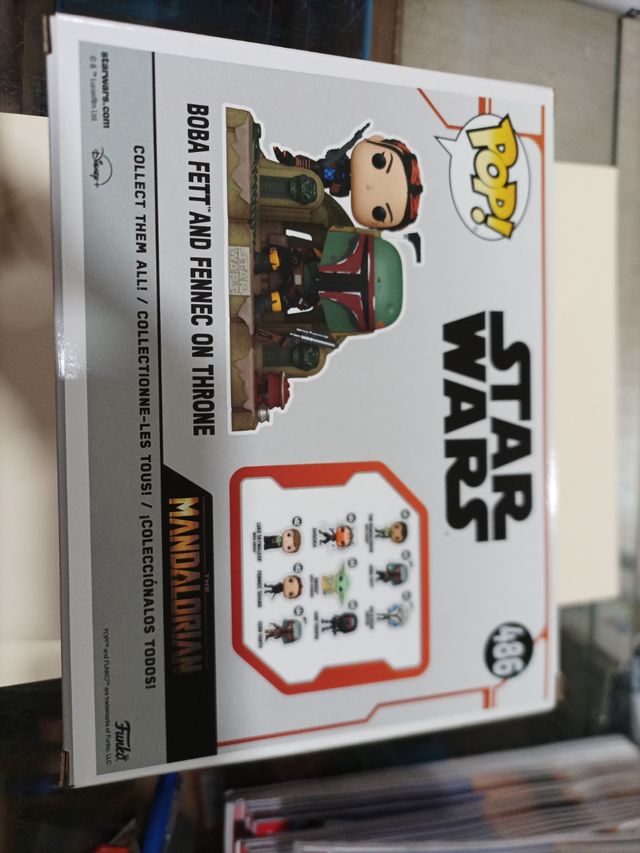 Funko de bobba fet y fennec