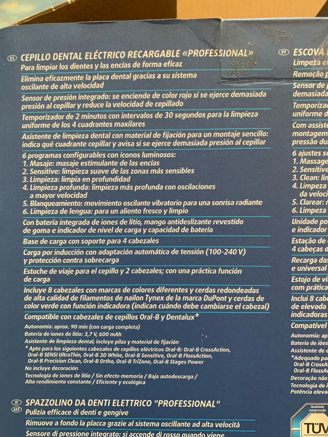 cepillo dental electrico Nevadent