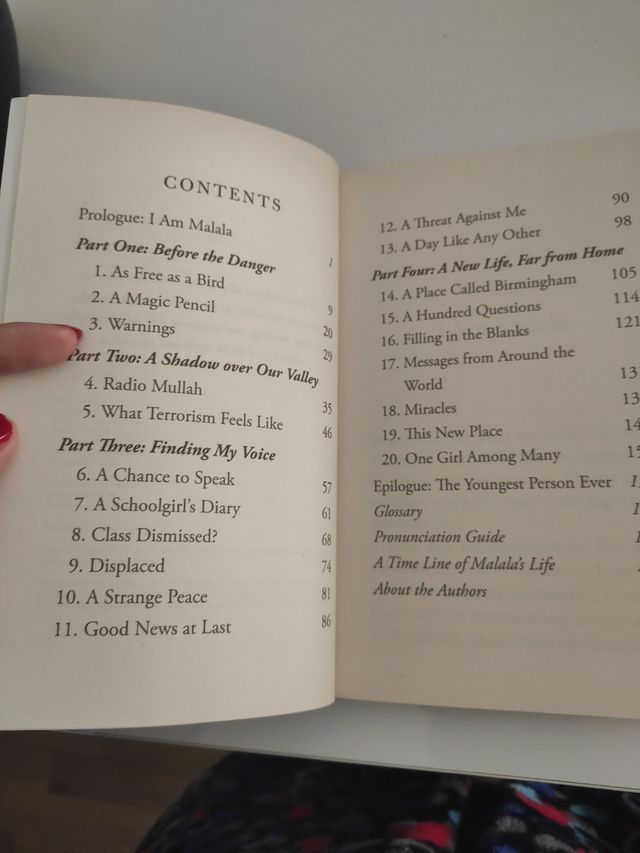 Libro "Malala Yousafzai"