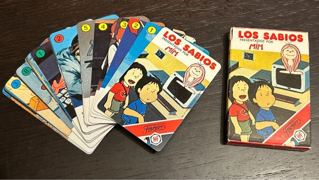 Baraja Los Sabios presentados por Mim Fournier