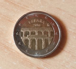 Moneda 2€ Acueducto Segovia