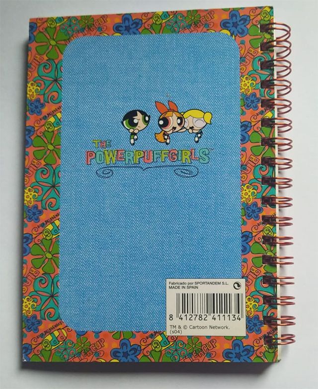 Libreta    Vintage Supernenas