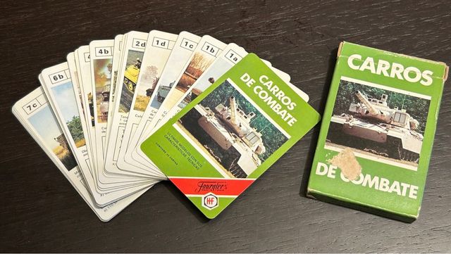 Baraja Carros de Combate Fournier