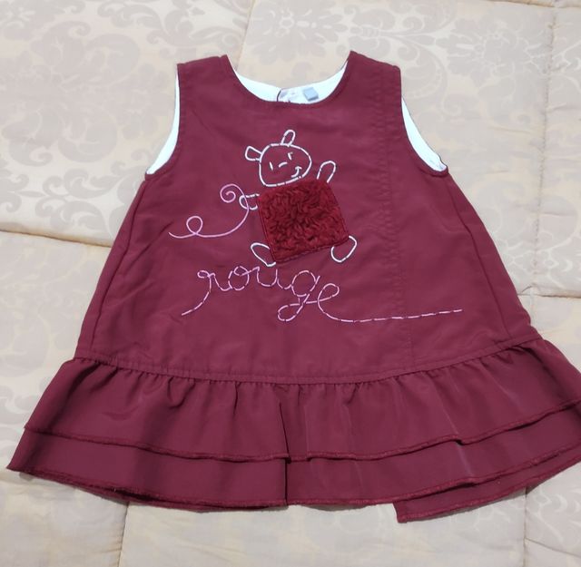 Scamiciato bimba rosso