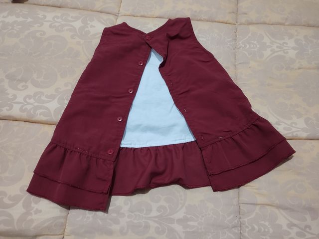 Scamiciato bimba rosso