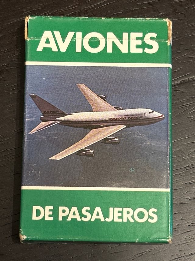 Baraja Aviones de Pasajeros Fournier