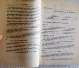Compendio di Legislazione Regionale etc