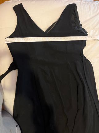 Vestido largo negro de fiesta