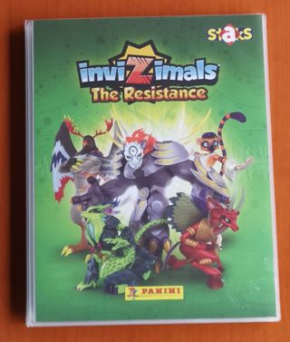Álbum magnetico Invizimals Resistance 