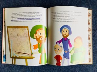 Cuento infantil ilustrado Leonardo da Vinci