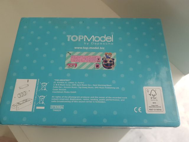 Top Model cofre, caja, joyero