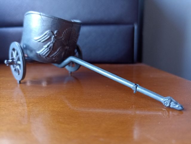 Carro romano de plomo