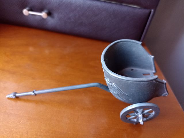 Carro romano de plomo