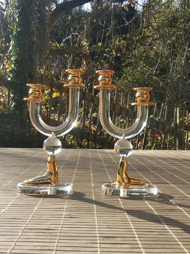 2 Candelabros vintage