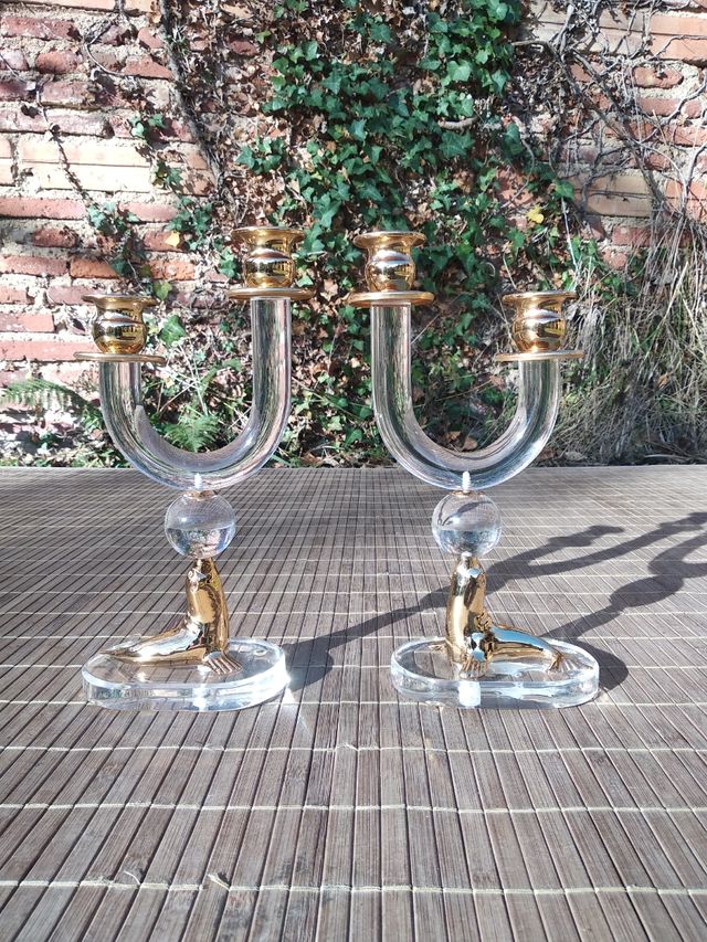2 Candelabros vintage