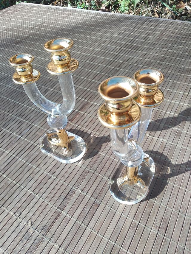2 Candelabros vintage