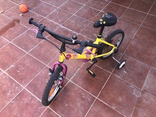 bicicleta niña btwin