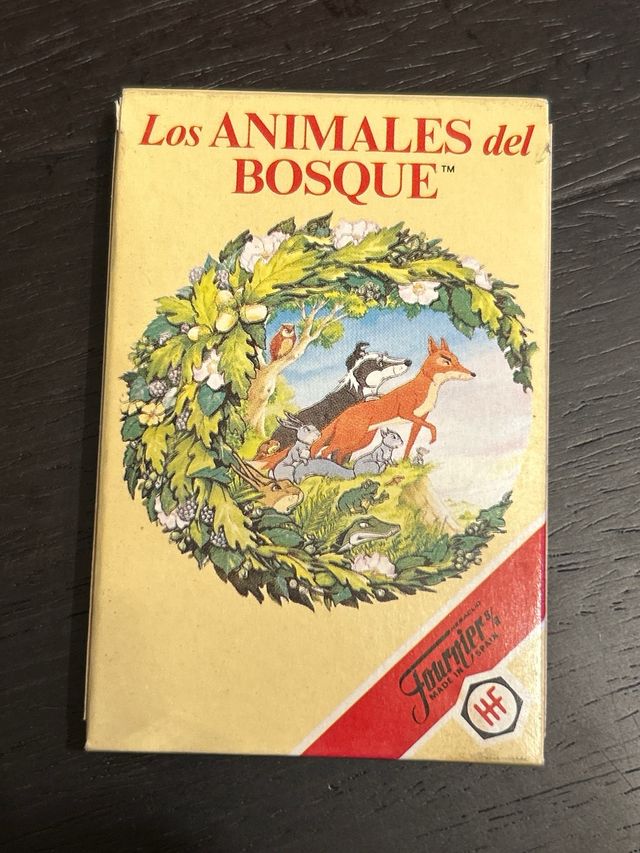 Baraja Los Animales del Bosque Fournier