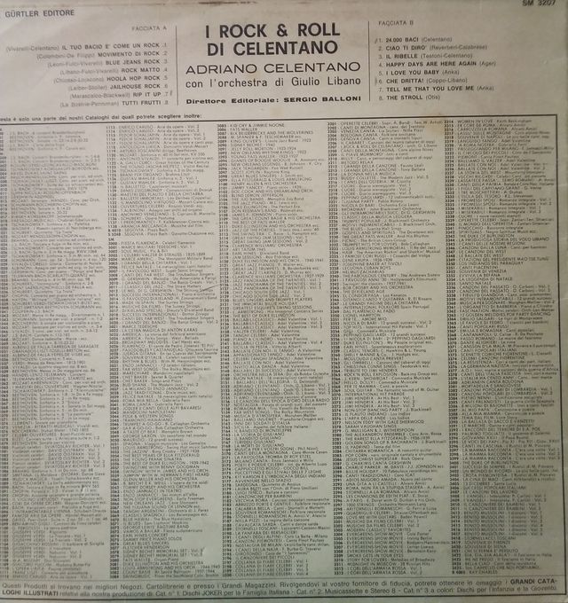 I rock & roll di Adriano Celentano