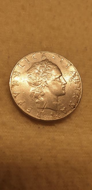 Moneta conio Lira 50 