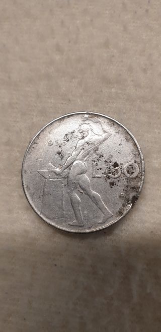 Moneta conio Lira 50 
