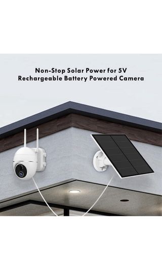 Panel Solar de 5W para Cámara de Seguridad