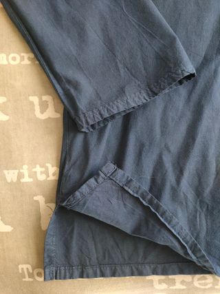 camisa chico cuello mao