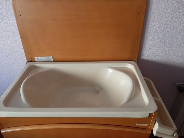 Mueble cambiador bañera